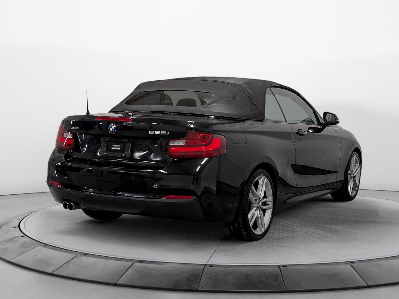 BMW 228i xDrive Cabriolet Premium Enhanced et M Package 2016 Noir Sherbrooke - photo #6