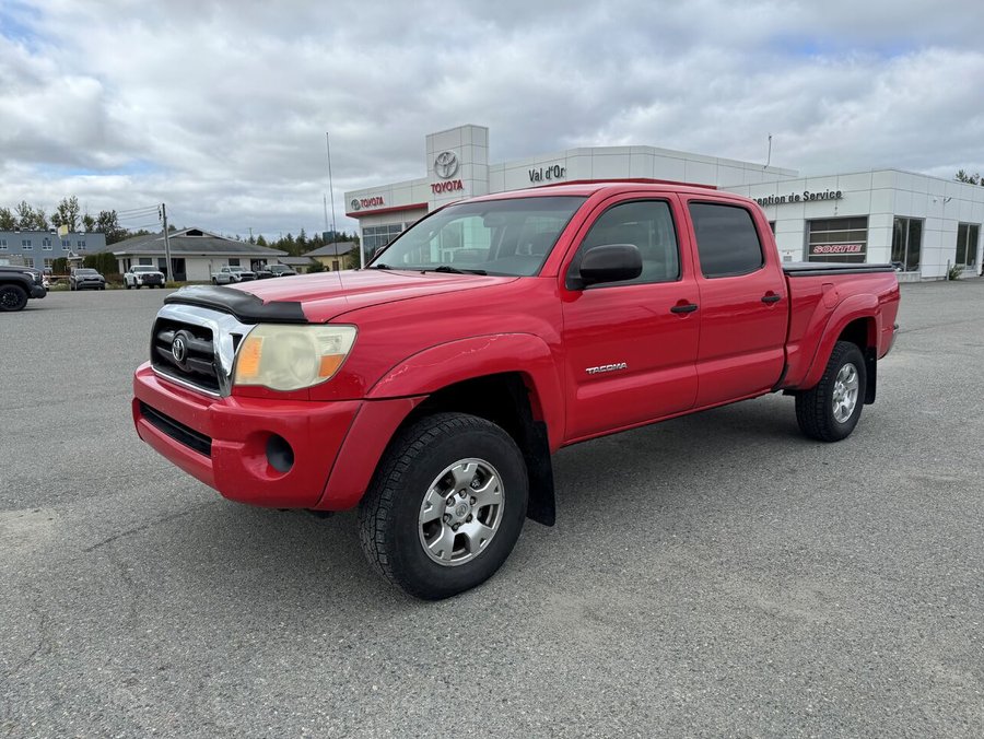 Toyota Tacoma Cabine double 4 RM V6, boîte automatique 2008 Rouge