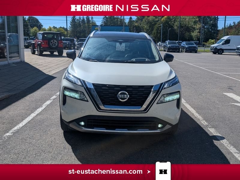 Nissan Rogue Platinum AWD CUIR DEM. A DISTANCE APPLE CARPLAY 2021 Blanc