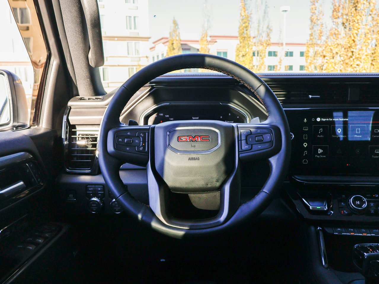 2025 GMC Sierra 1500 4WD Crew Cab 147 AT4 White Sherwood Park - photo #30