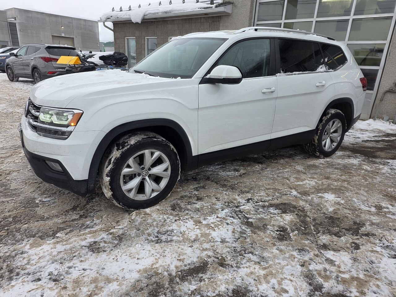 Volkswagen Atlas 2019 Blanc Longueuil, - photo #1