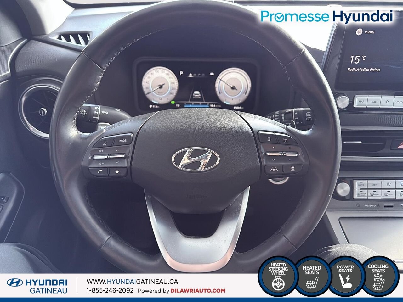 2022 Hyundai Kona Electric Ultimate TA Ottawa & Gatineau - photo #9