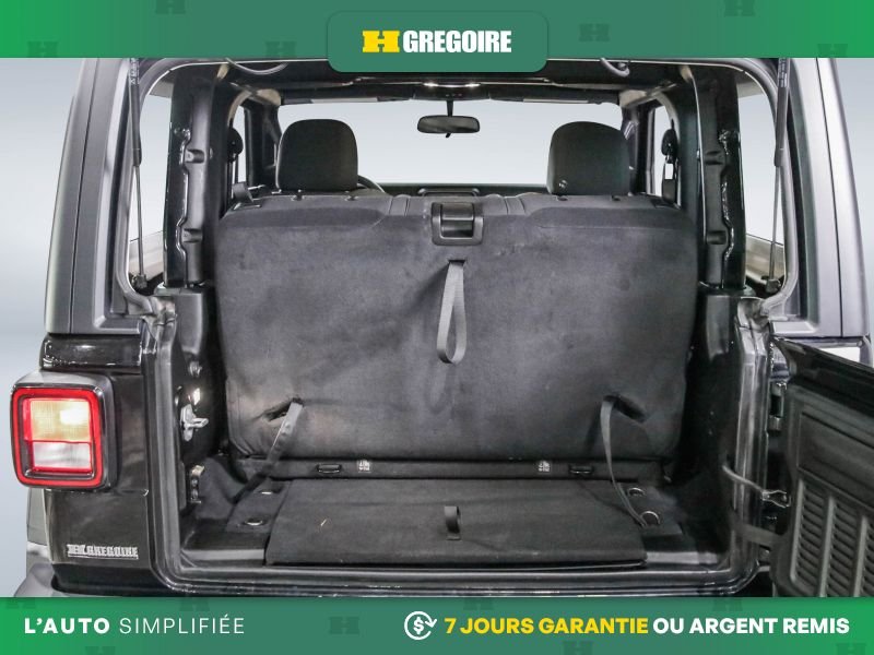 Jeep Wrangler 730494A | SPORT 4WD AUTO MAGS CAM RECUL BLUETOOTH 2022 Noir Laval - photo #22