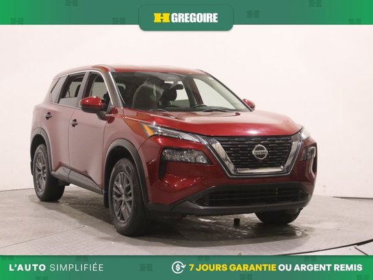 2021 Nissan Rogue S AUTO A/C GR ELECT MAGS CAM RECUL BLEUTOOTH Red