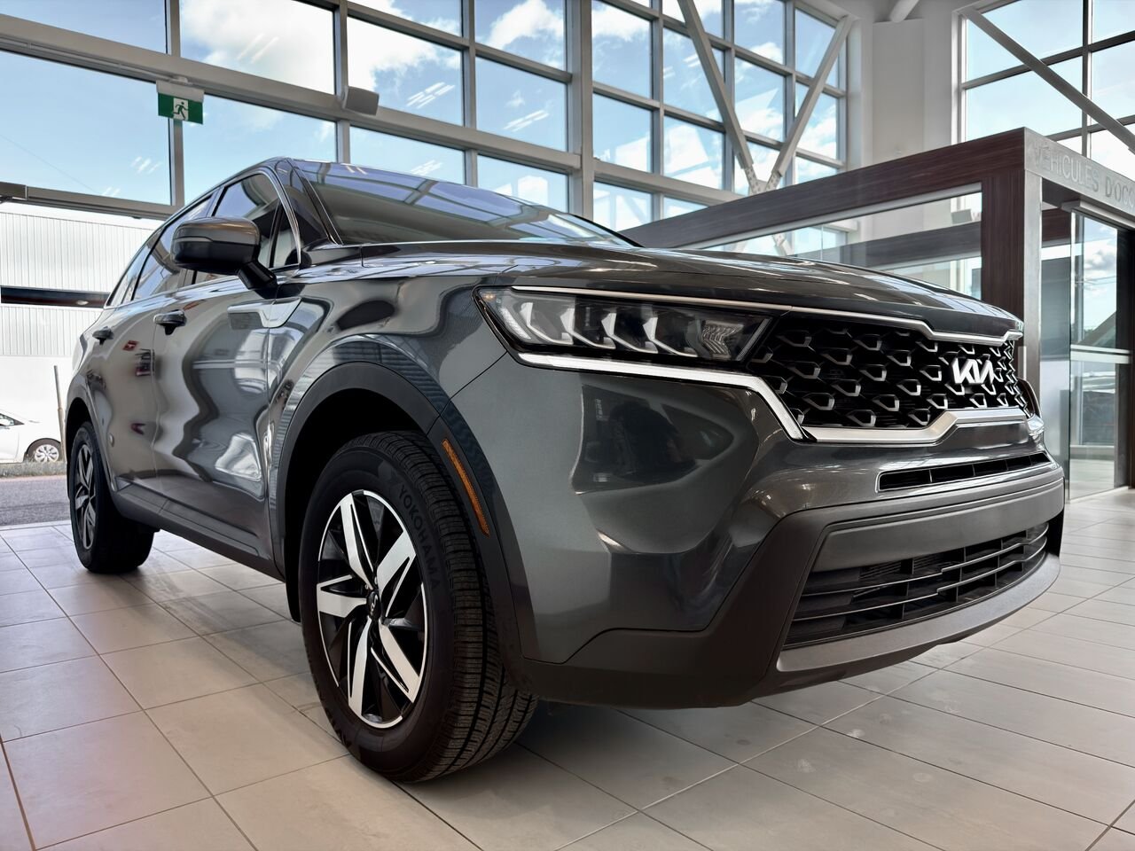 Kia Sorento 2022 Gris Notre-Dame-des-Prairies - photo #6