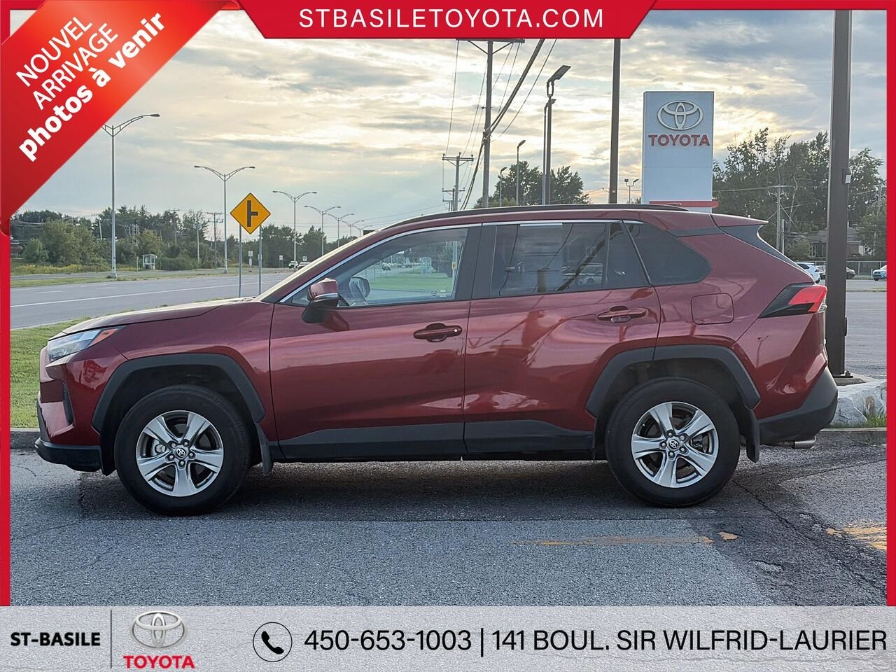 2025 TOYOTA RAV4 Ruby Flare Pearl Saint-Basile-le-Grand - photo #1