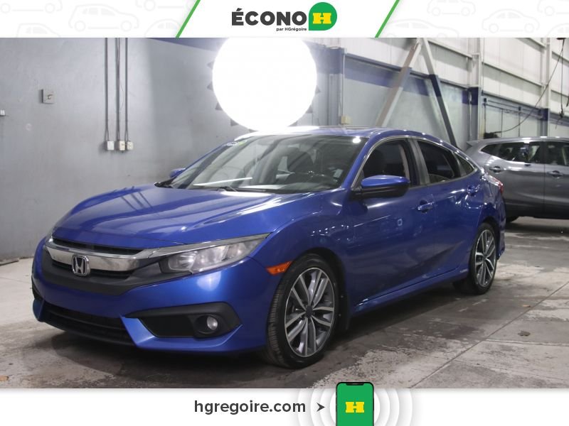 2017 Honda Civic Blue Blainville - photo #2