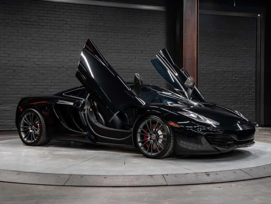 2012 McLaren MP4-12C | Carbon Interior & Exterior Trim | Soft Close Doors | Full Vehicle PPF Black