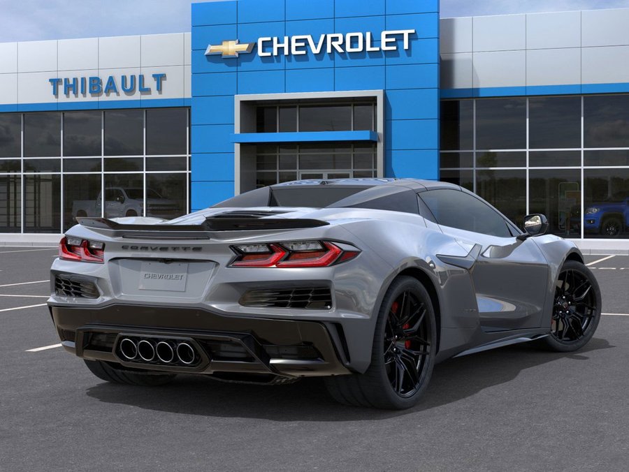 Chevrolet Corvette 3LZ 2025 Gris loup de mer triple couche