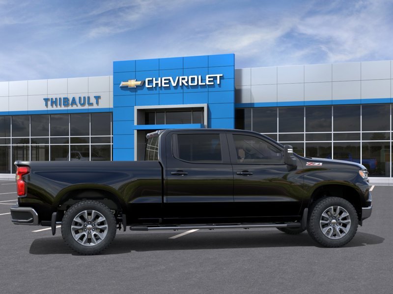 2026 CHEVROLET Silverado 1500 LT cabine multiplace 4RM 157 po BLACK