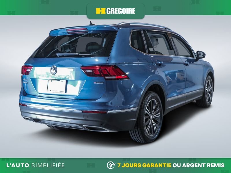 Volkswagen Tiguan 820613 | Highline AWD AUTO AC CUIR TOIT NAV MAGS CAM RECULE 2020 Bleu Laval - photo #8