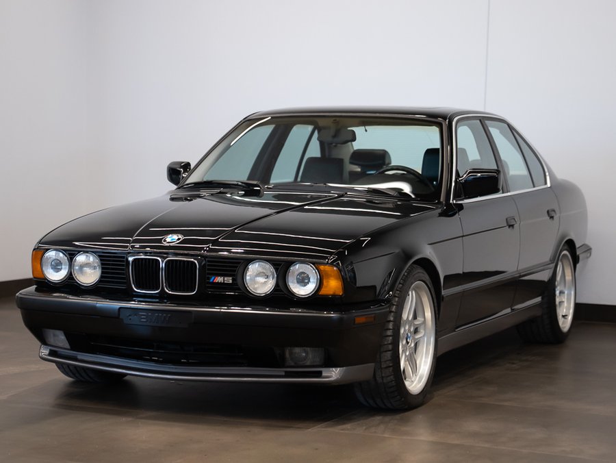 BMW 5 Series 1991 1991 Noir