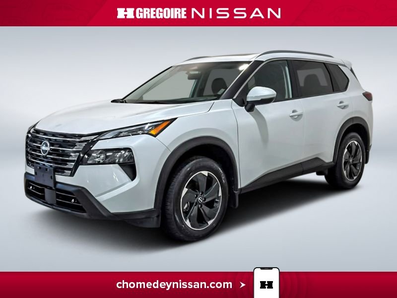 2025 Nissan Rogue SV Moonroof * AWD *Carplay * Bancs Chauffants White