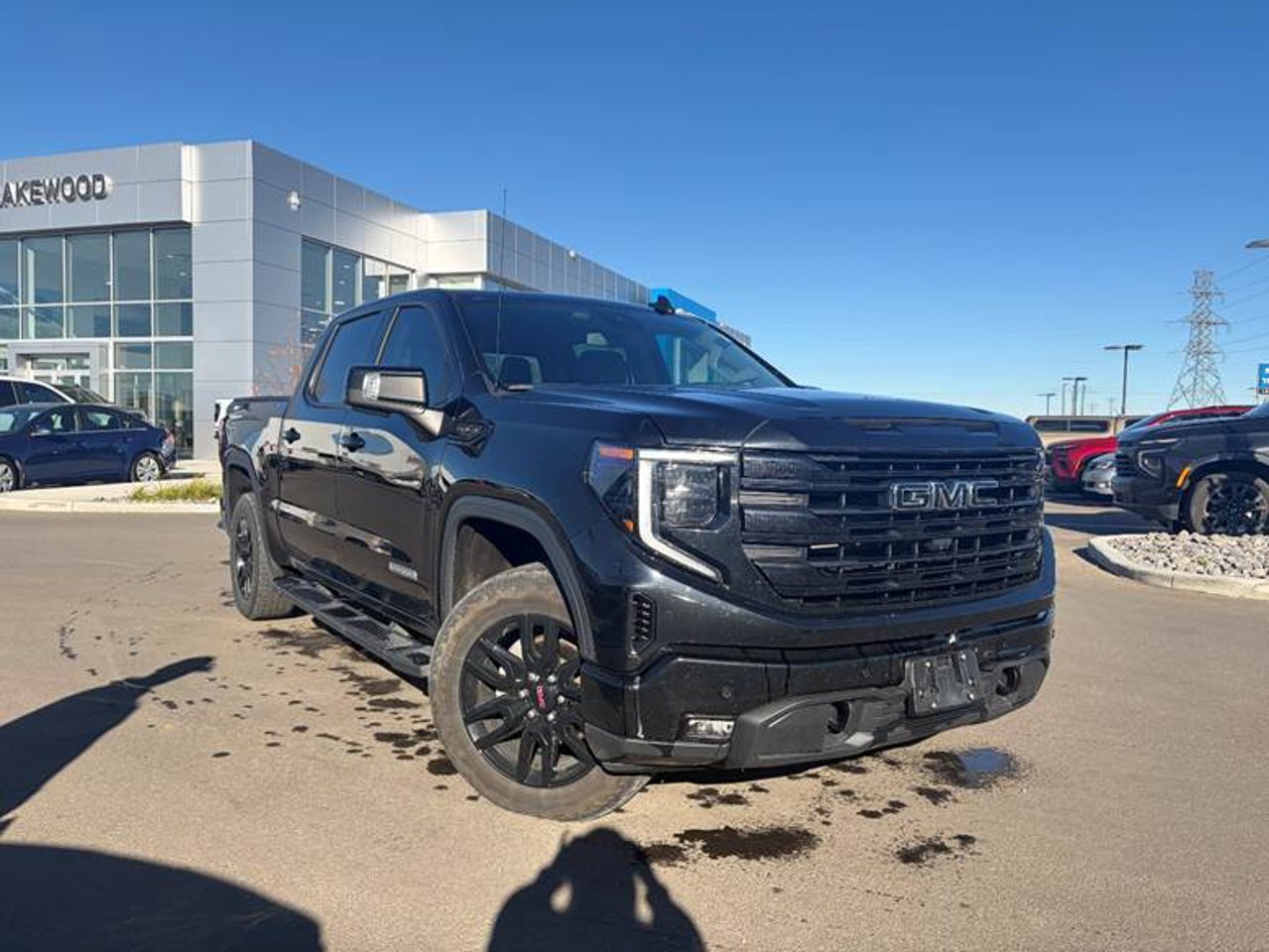 2024 GMC Sierra 1500 4WD Crew Cab 147 Elevation Black Sherwood Park - photo #1