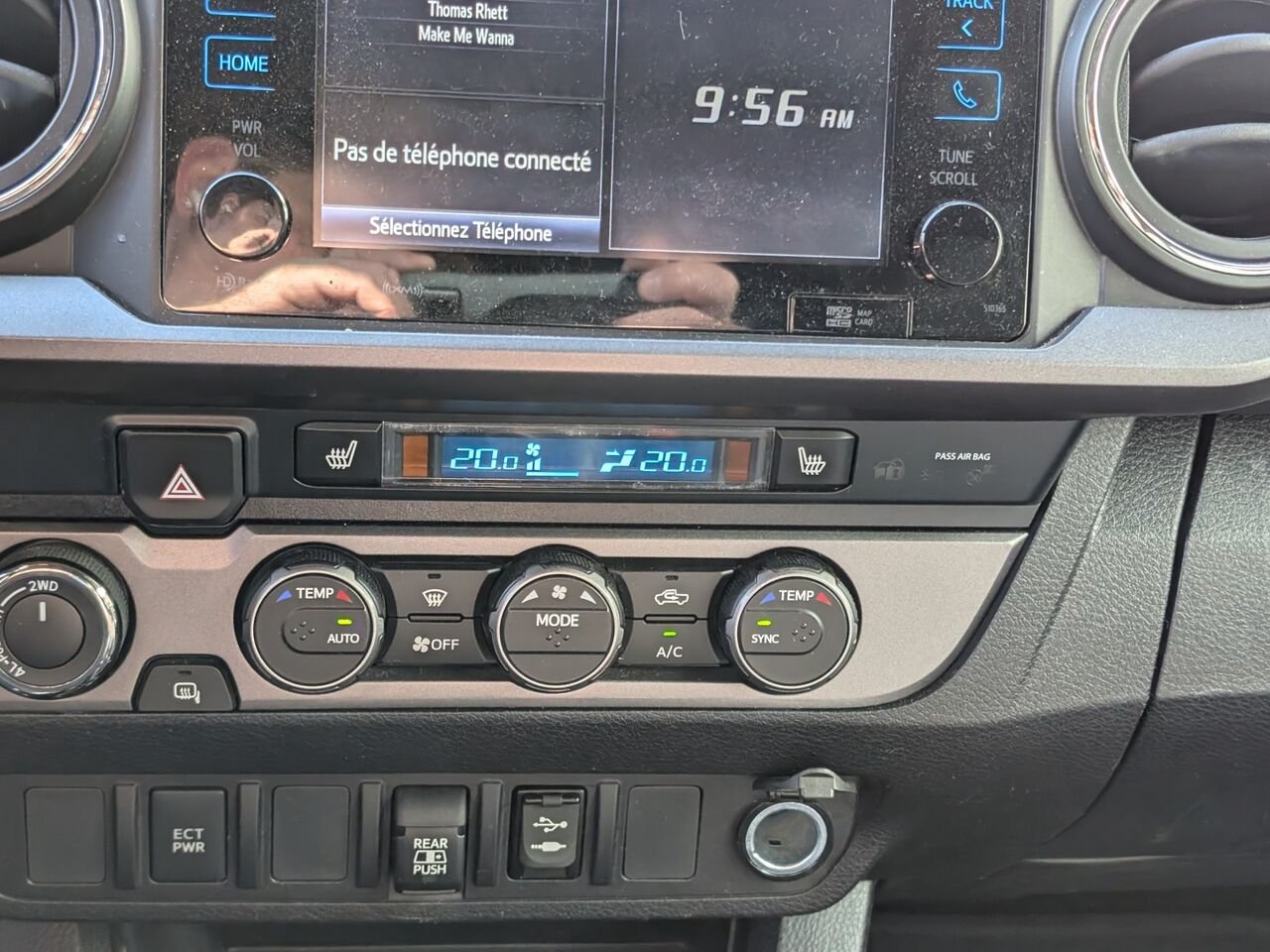 Toyota Tacoma SR5/SIÈGES CHAUFFANTS/CAMÉRA DE RECUL/BLUETOOTH/AC BIZONE 2019 Gris Sherbrooke - photo #10
