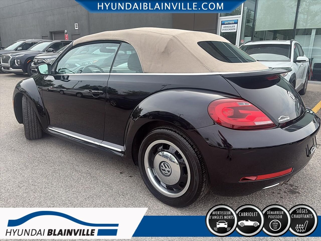 Volkswagen Beetle Décapotable 2018 Noir Blainville - photo #5