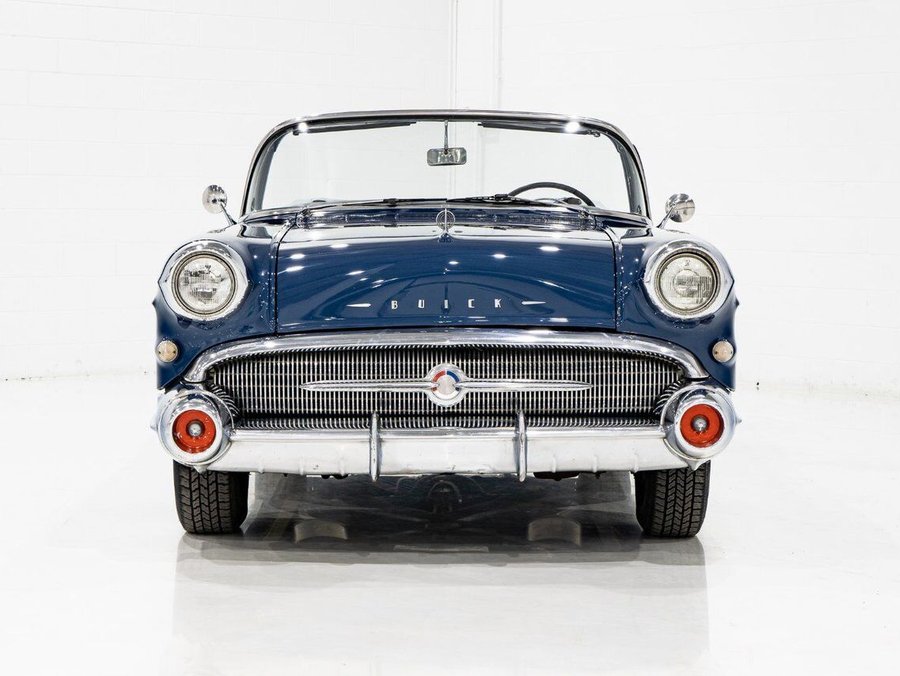 Buick Special 1957 1957 Bleu
