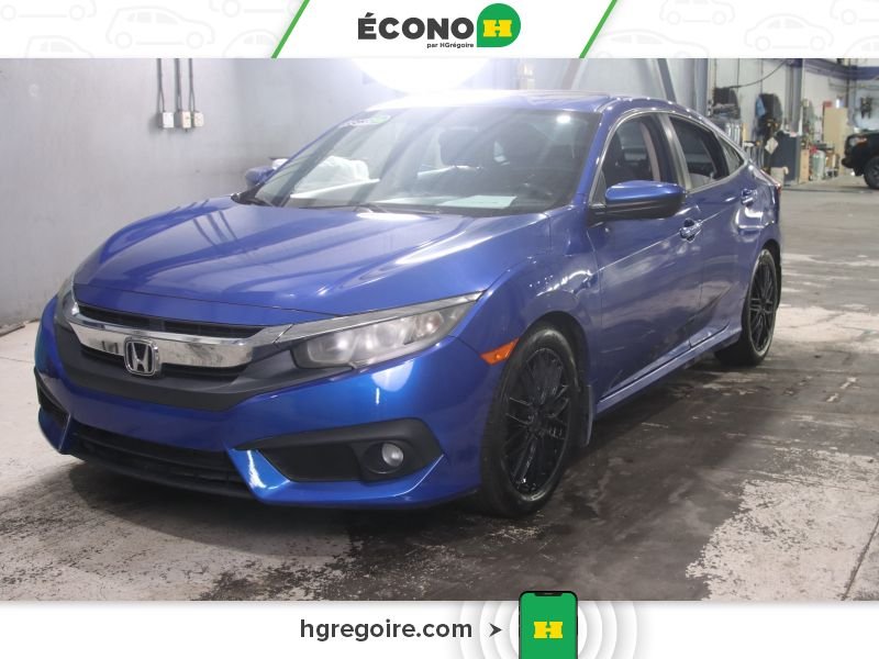 2016 Honda Civic Blue Laval - photo #2