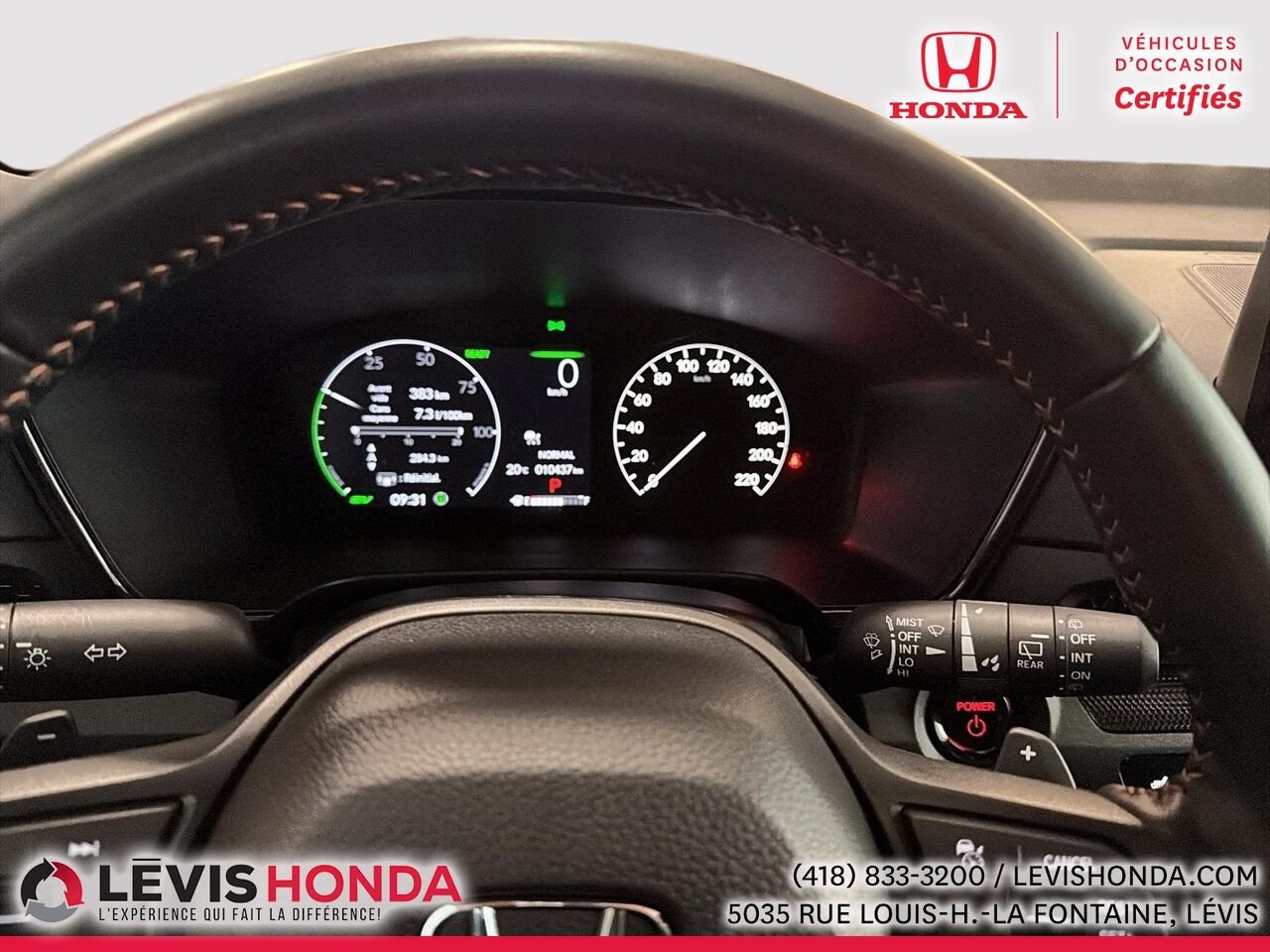 2025 Honda CR-V hybride EX-L Traction Intégrale White Lévis - photo #22