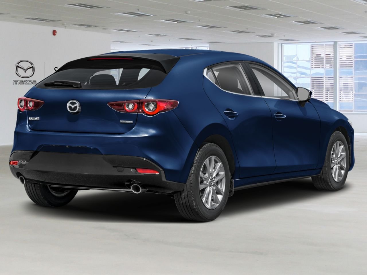 MAZDA Mazda3 Sport GX TA BA 2026 Bleu cristal foncé mica Châteauguay - photo #1