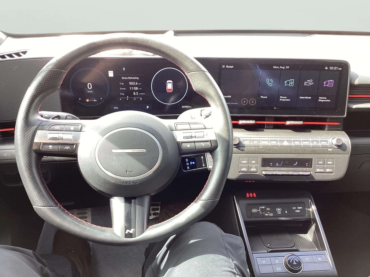 2024 Hyundai Kona 1.6T N Line TI avec toit bicolore Green Gatineau - photo #10