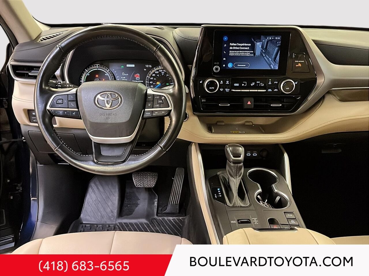 2023 Toyota Highlander 100375A-1 | HYBRIDE XLE, AWD Blue Québec - photo #18