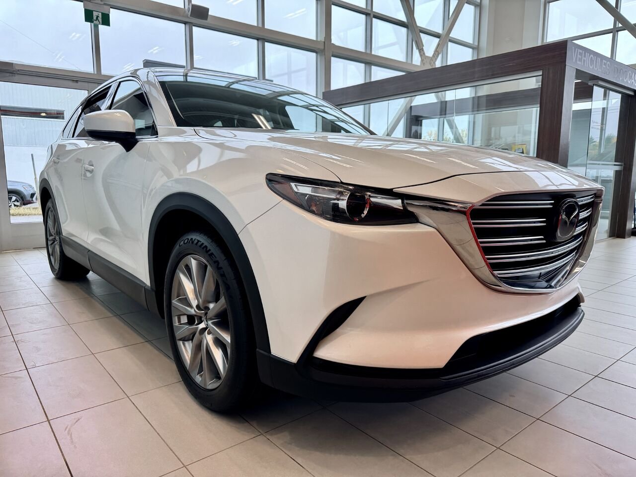 2021 Mazda CX-9 White Notre-Dame-des-Prairies - photo #6