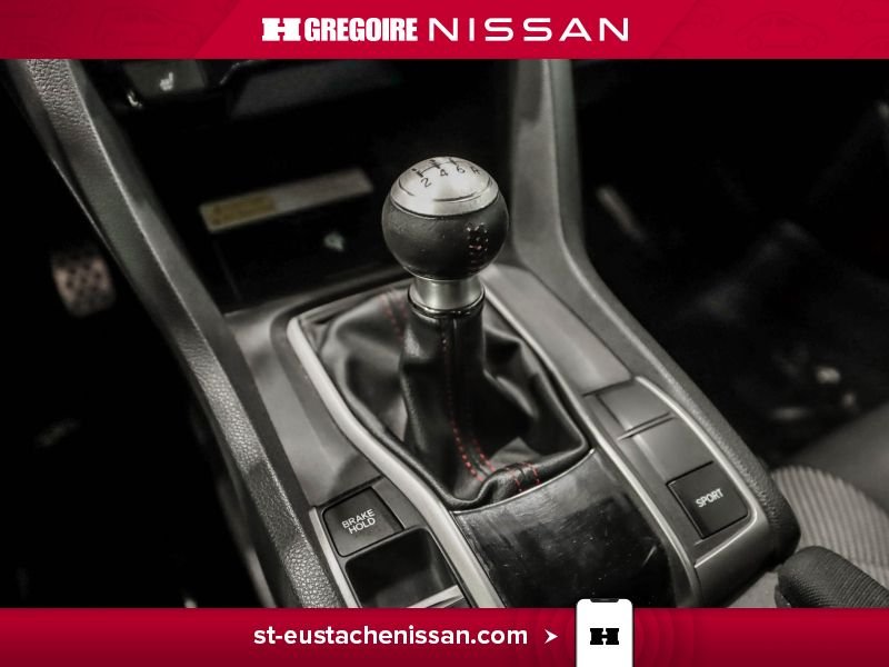 Honda Civic SE4419 | Manual SI MAGS GPS CLIMATISATION RARE 2019 Rouge Laval - photo #26
