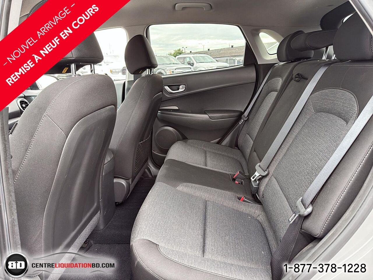 Hyundai Kona électrique Preferred | 2023 Gris Granby - photo #14