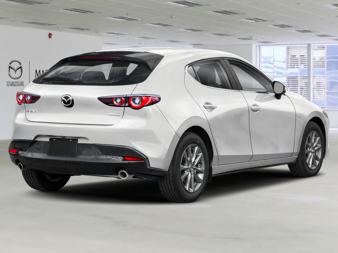 2026 MAZDA MAZDA3 SPORT GS GS TI i-ACTIV BA White Saint-Jérôme - photo #2