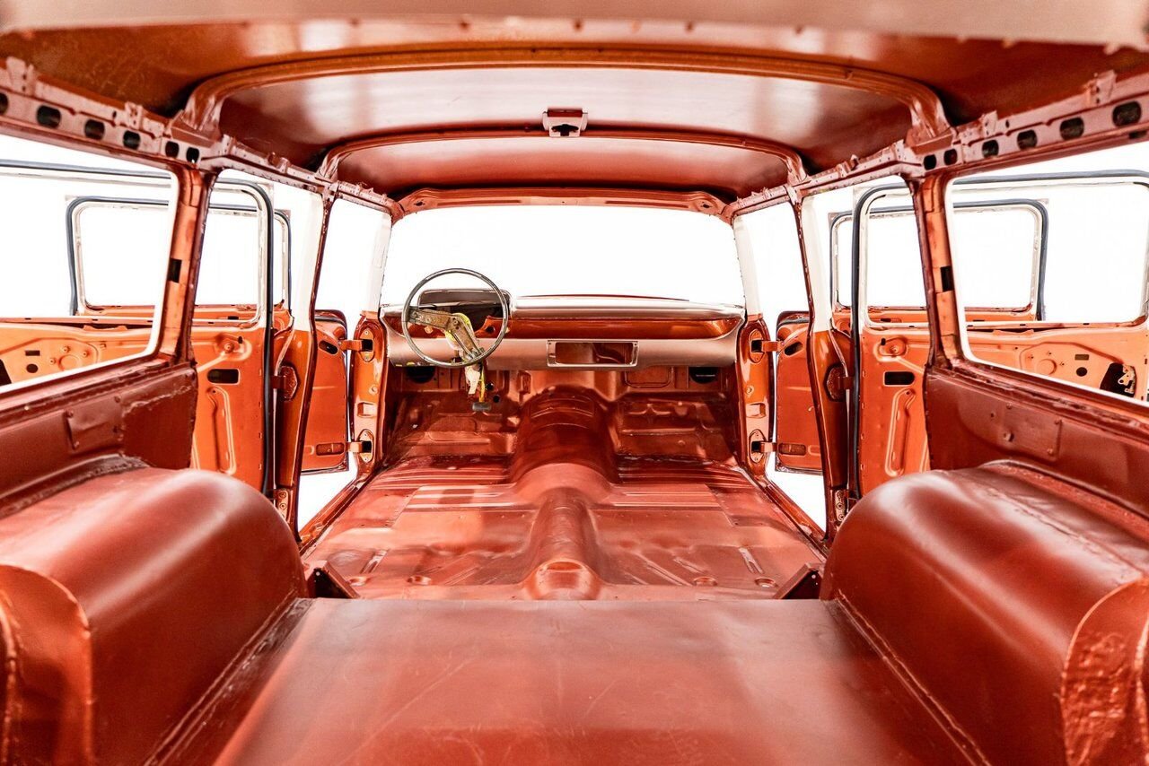 Chevrolet Bel Air PRIX EN USD | Project Wagon Completely Restored Shell 1957 Montréal - photo #7