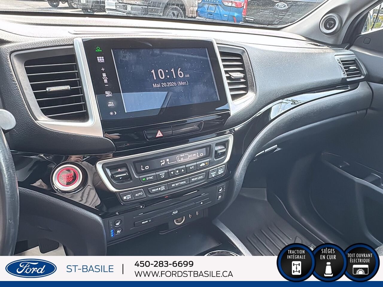 2016 HONDA PILOT Grey Saint-Basile-le-Grand - photo #22