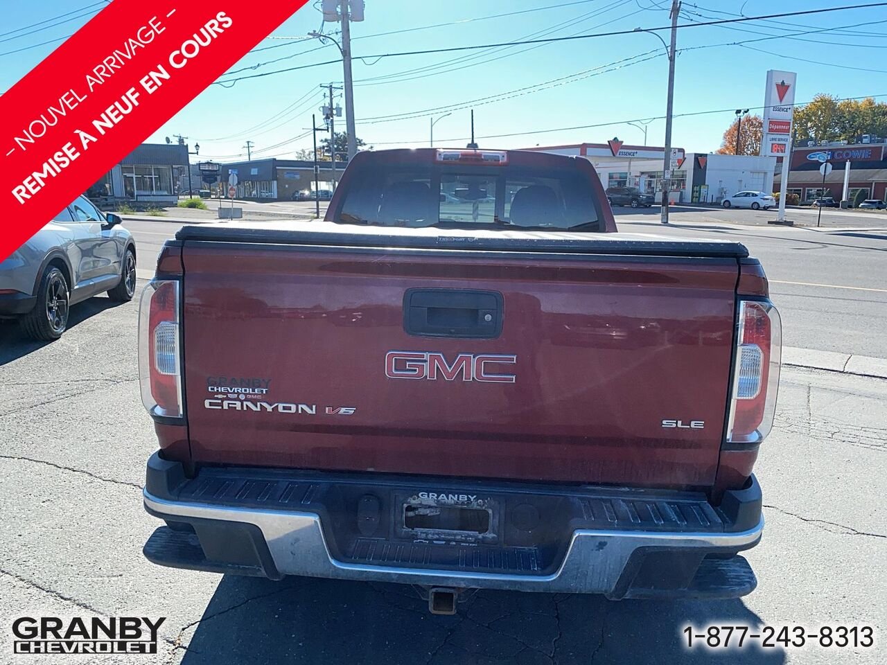 2018 GMC Canyon SLE cabine multiplace 4RM, 140,5 po | 26-1059B Red Granby - photo #5