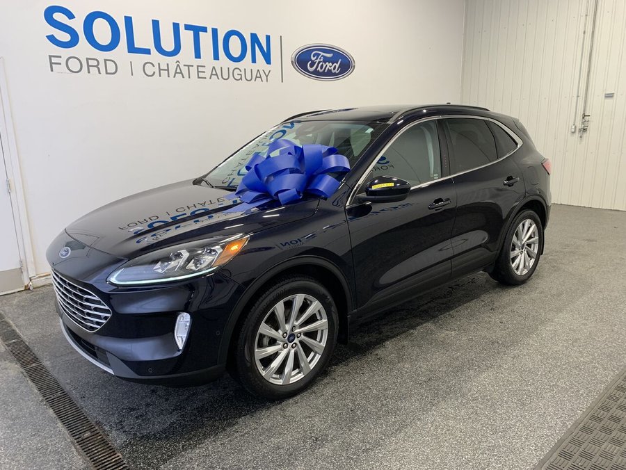 Ford Escape ESCAPE TITANIUM 2021 Bleu