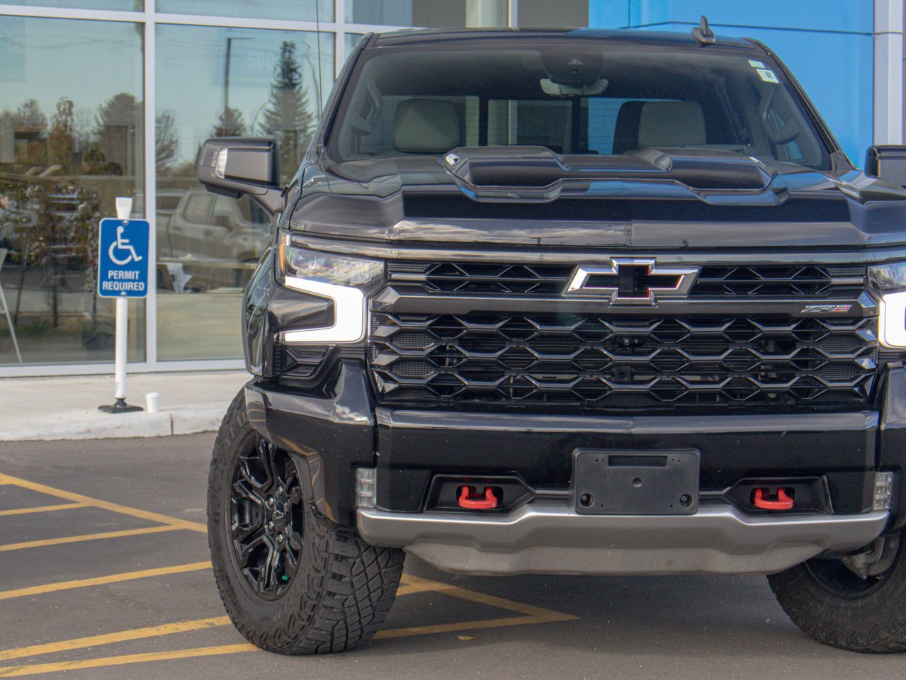 2024 Chevrolet Silverado 1500 4WD Crew Cab 147 ZR2 Black Sherwood Park - photo #4