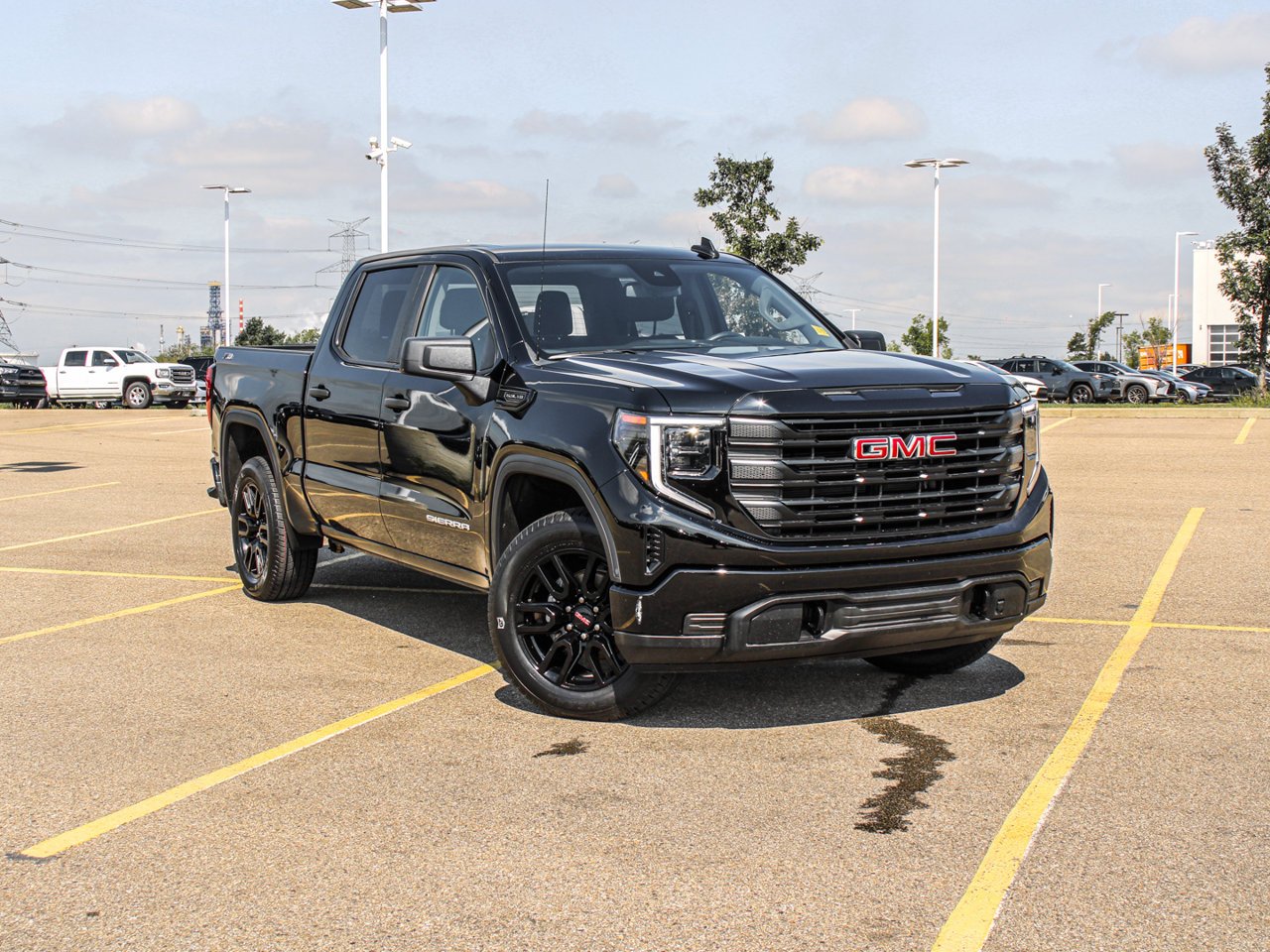 2024 GMC Sierra 1500 4WD Crew Cab 147 Pro Black Sherwood Park - photo #1