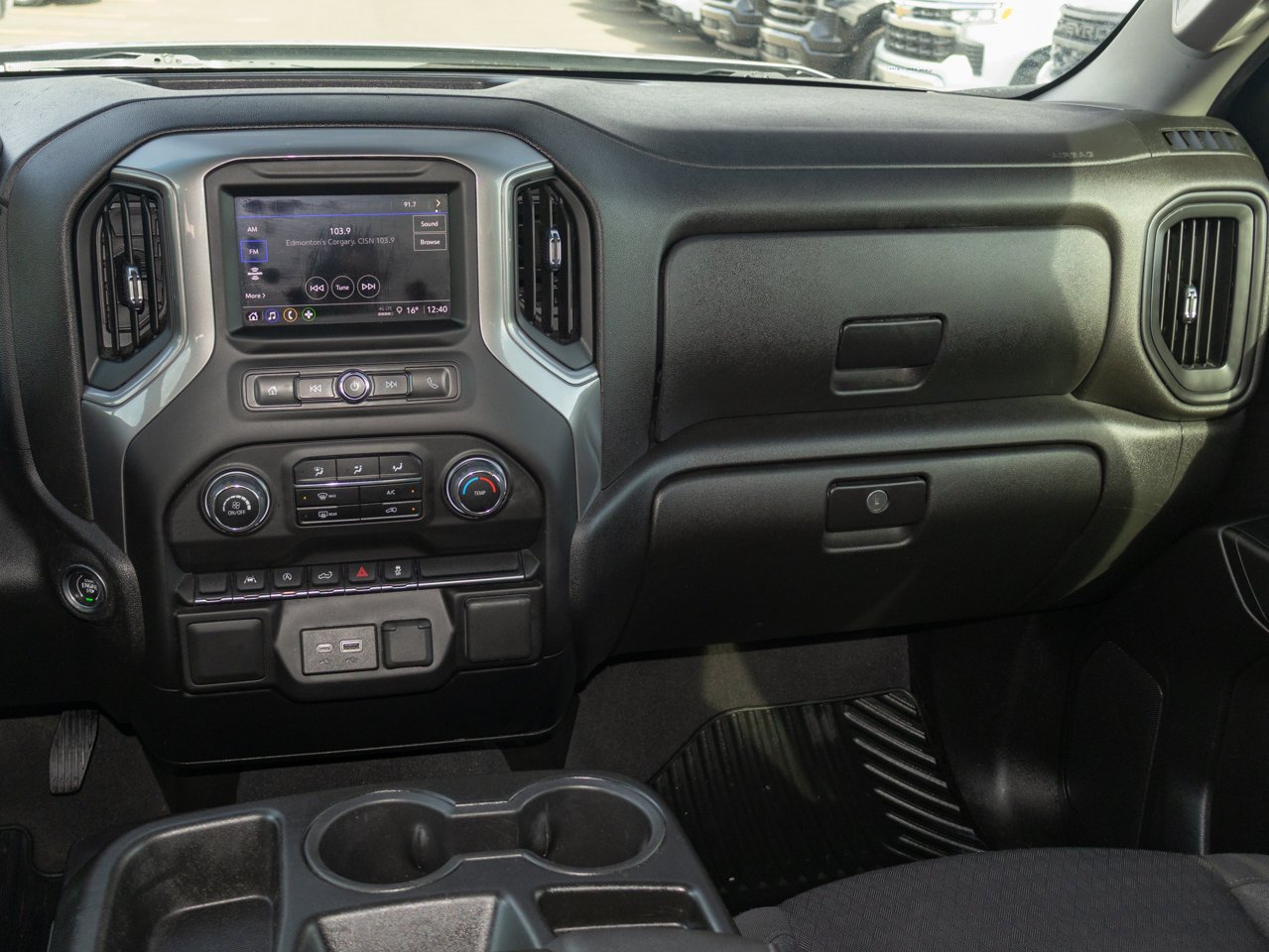 2024 Chevrolet Silverado 1500 4WD Crew Cab 147 Custom Grey Sherwood Park - photo #27