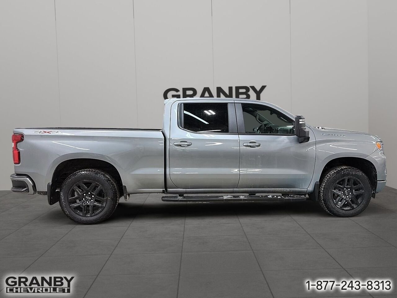 2026 CHEVROLET Silverado 1500 K1500 SILVERADO CREW CAB RST STD/BOX (1SP) | E26-0675 STERLING GREY METALLIC Granby - photo #3