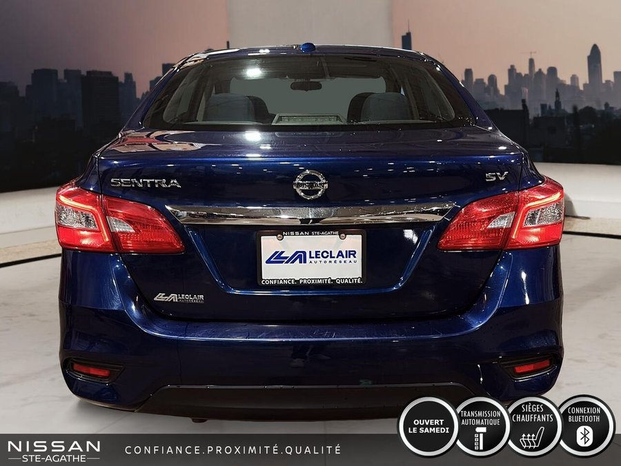 Nissan Sentra SV | AUTOMATIQUE | CLIMATISATION | GROUPE ÉLECTRIQUE | 110 719 KM 2019 Bleu