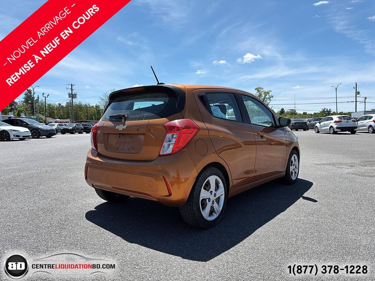 2019 Chevrolet Spark LS | BD0277 Orange Granby - photo #7