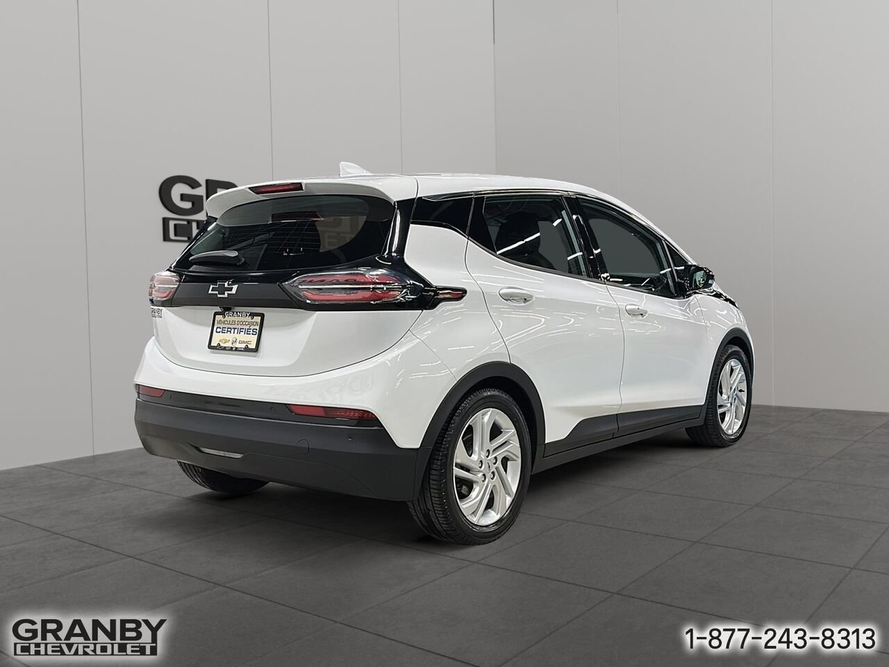 Chevrolet Bolt EV 1LT familiale 5 portes | G3910 2022 Blanc Granby - photo #4
