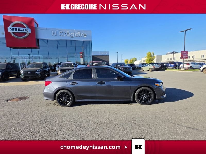 2022 Honda Civic Grey Saint-Eustache - photo #11