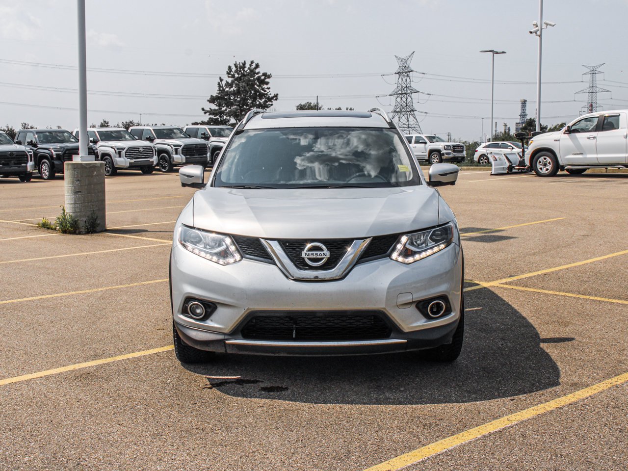 2016 Nissan Rogue AWD 4dr SL Grey Sherwood Park - photo #2