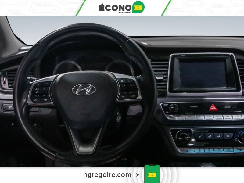 Hyundai Sonata 2018 Blanc Blainville - photo #9