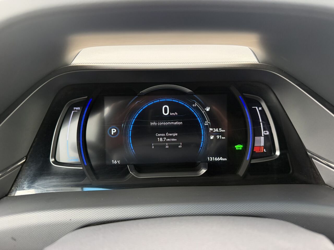 2021 Hyundai Ioniq Electric Ultimate Blue Laval - photo #24