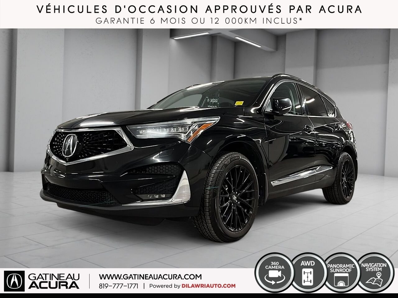 Acura RDX Platinum Élite SH-AWD 2020 Noir Gatineau - photo #0