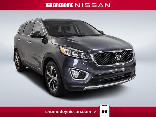 2017 Kia Sorento EX+¨V6 * AWD * Cuir * Toit * Caméra * Mag Grey