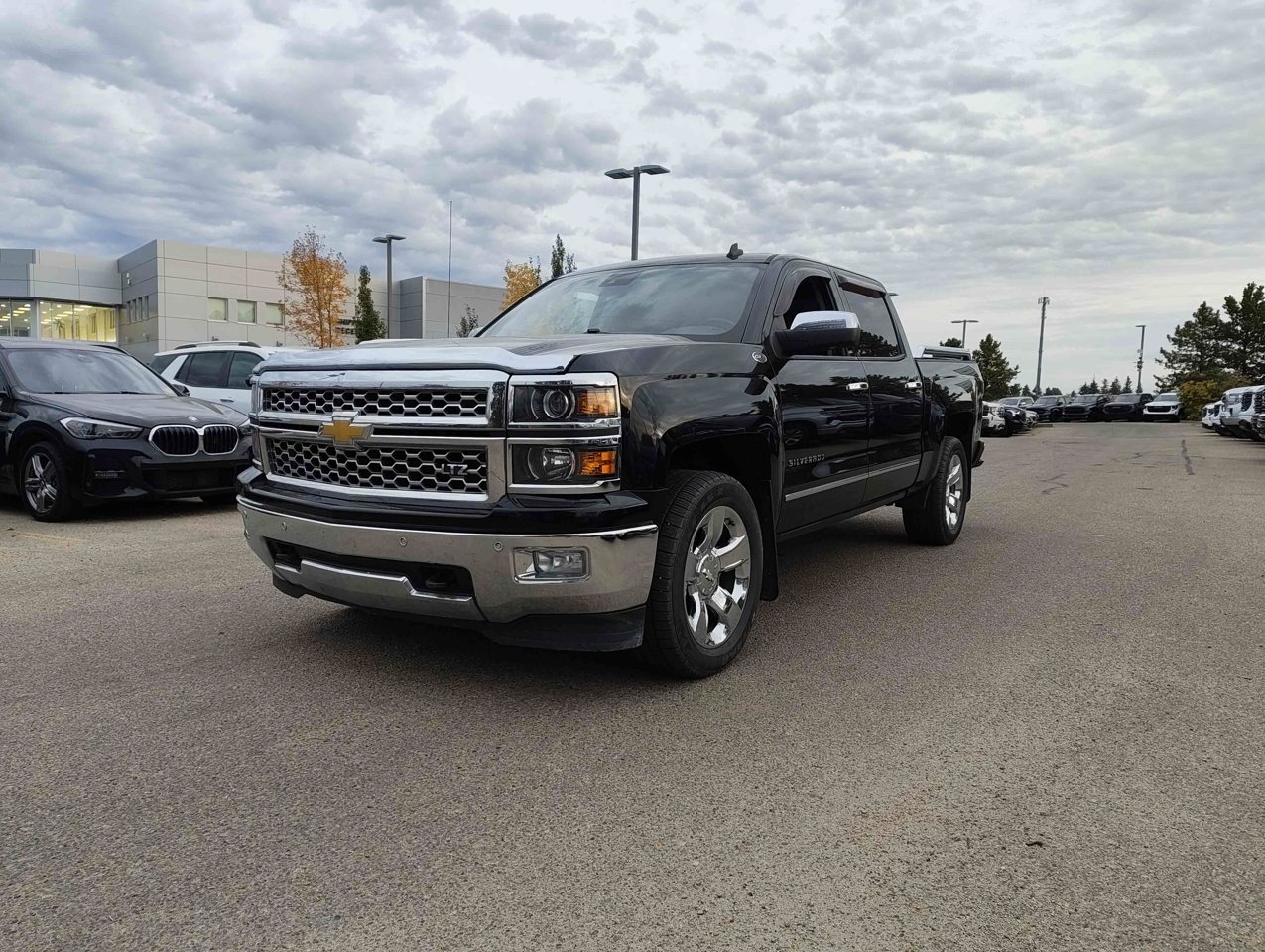 2014 Chevrolet Silverado 1500 4WD Crew Cab Short Box LTZ w/1LZ Black Sherwood Park - photo #3