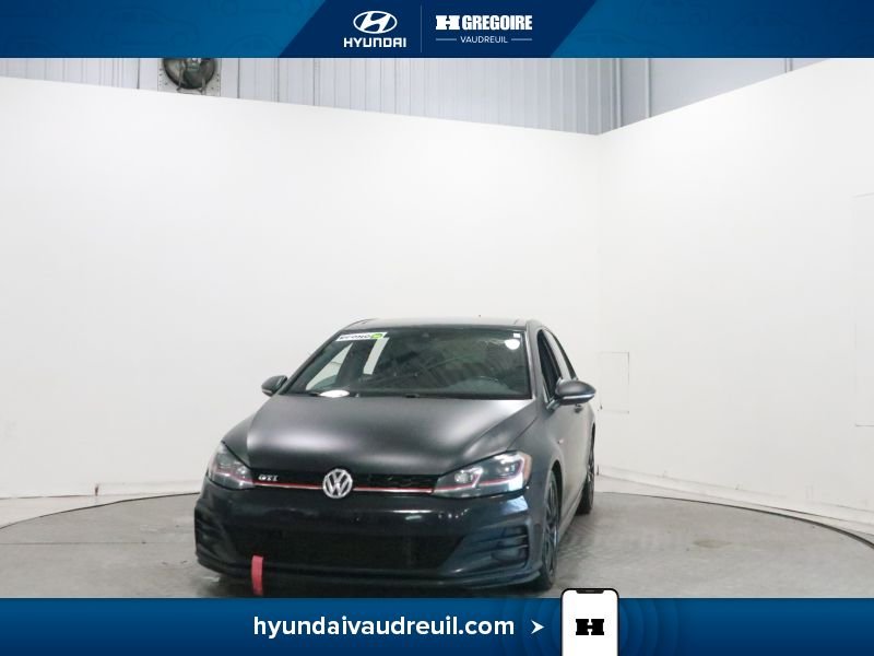 2018 Volkswagen Golf GTI Black Blainville - photo #4