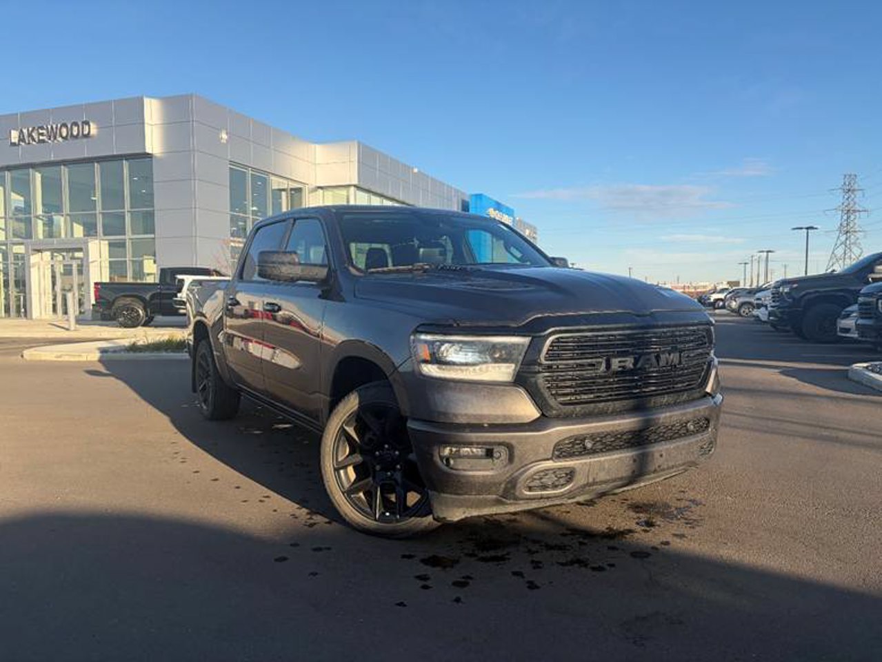 2021 Ram 1500 Sport 4x4 Crew Cab 5'7 Box Grey Sherwood Park - photo #1